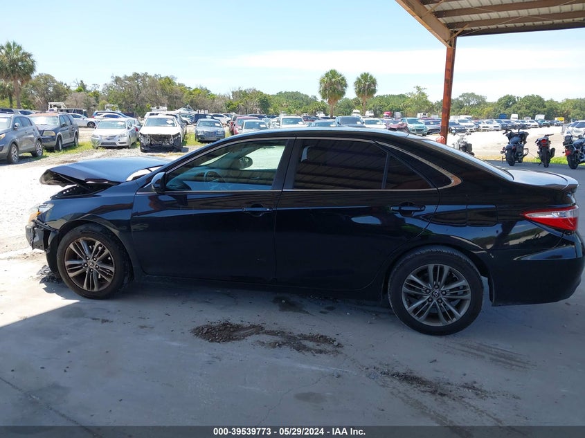 2015 Toyota Camry Se VIN: 4T1BF1FK4FU081135 Lot: 39539773