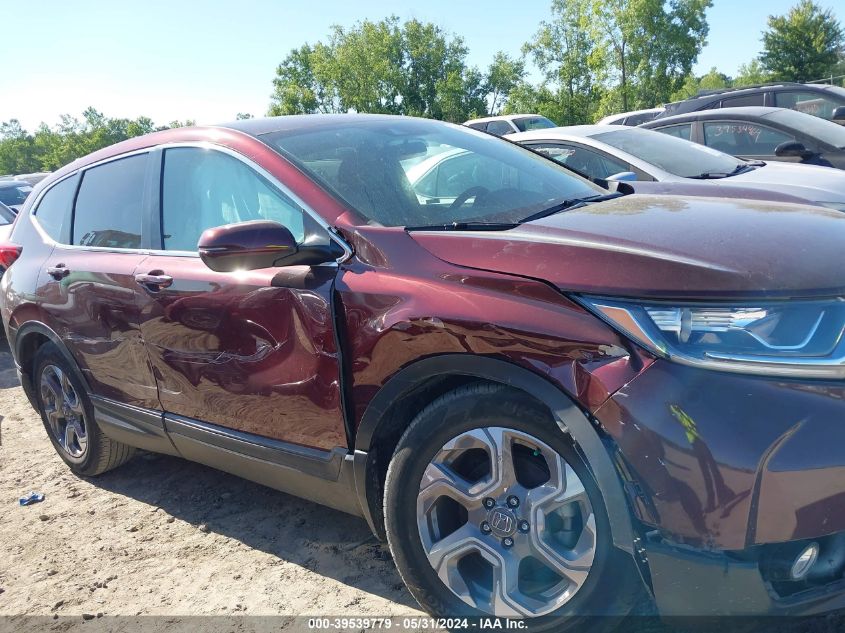 2019 Honda Cr-V Ex VIN: 7FARW1H51KE015529 Lot: 39539779