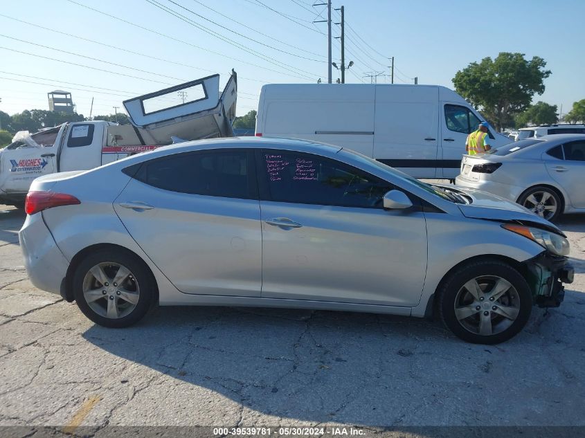 2013 Hyundai Elantra Gls/Limited VIN: KMHDH4AE4DU931123 Lot: 39539781