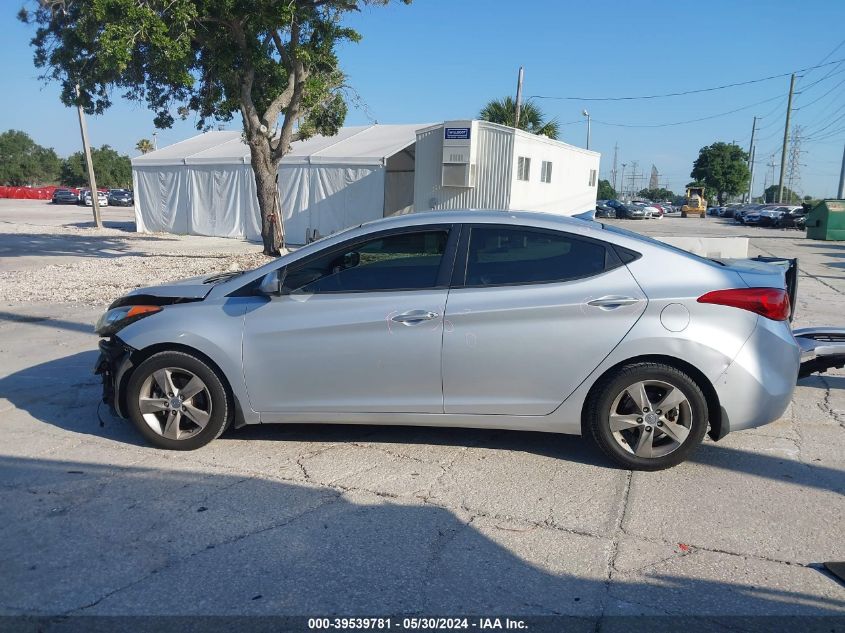 2013 Hyundai Elantra Gls/Limited VIN: KMHDH4AE4DU931123 Lot: 39539781