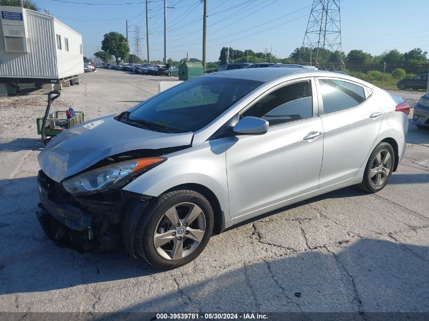 2013 Hyundai Elantra Gls/Limited VIN: KMHDH4AE4DU931123 Lot: 39539781