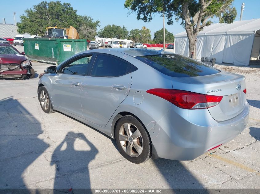 2013 Hyundai Elantra Gls/Limited VIN: KMHDH4AE4DU931123 Lot: 39539781