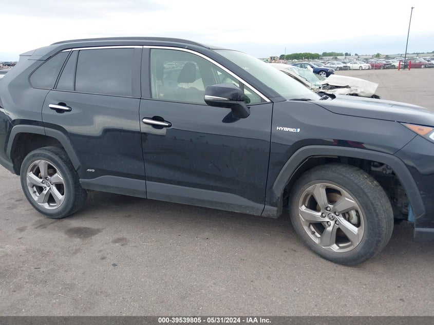 2021 Toyota Rav4 Limited Hybrid VIN: JTMD6RFV5MD033274 Lot: 39539805