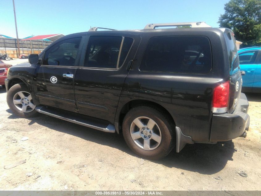 2004 Nissan Pathfinder Armada Se VIN: 5N1AA08A44N729783 Lot: 39539813