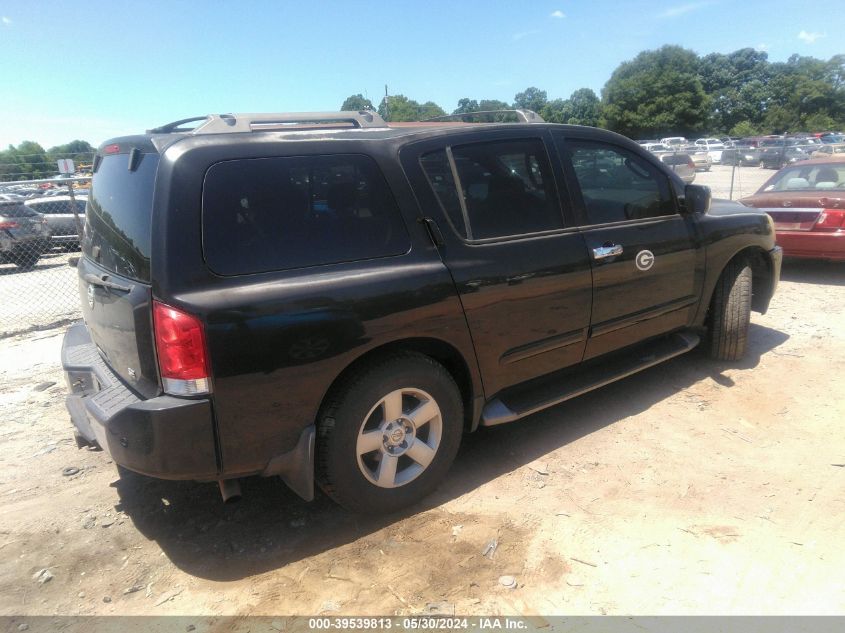 2004 Nissan Pathfinder Armada Se VIN: 5N1AA08A44N729783 Lot: 39539813