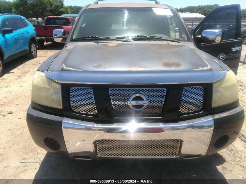 2004 Nissan Pathfinder Armada Se VIN: 5N1AA08A44N729783 Lot: 39539813