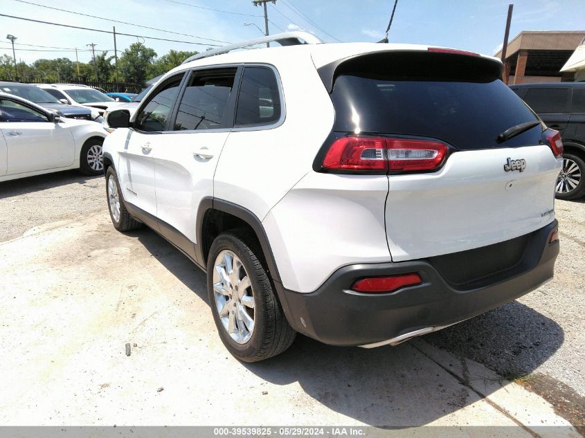 2016 Jeep Cherokee Limited VIN: 1C4PJLDB2GW370611 Lot: 39539825