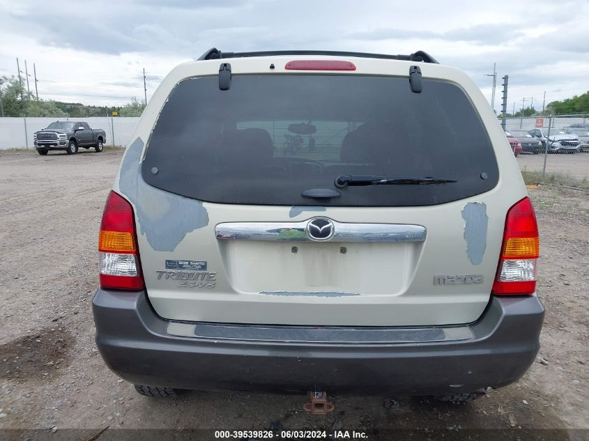 2003 Mazda Tribute Es V6 VIN: 4F2CZ961X3KM05802 Lot: 39539826