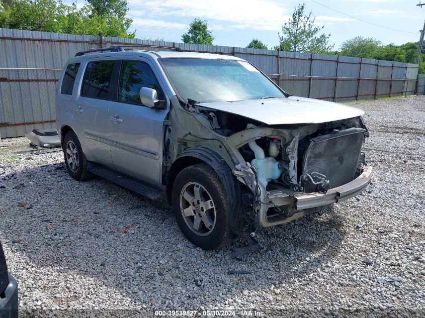 2010 Honda Pilot Touring VIN: 5FNYF4H96AB026360 Lot: 39539827