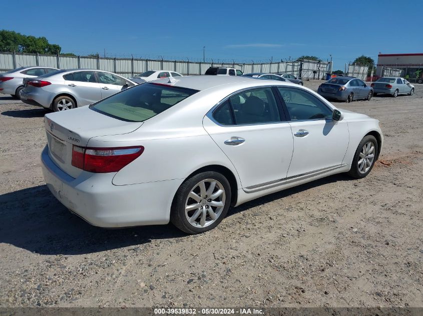 2008 Lexus Ls 460 VIN: JTHBL46F585067743 Lot: 39539832