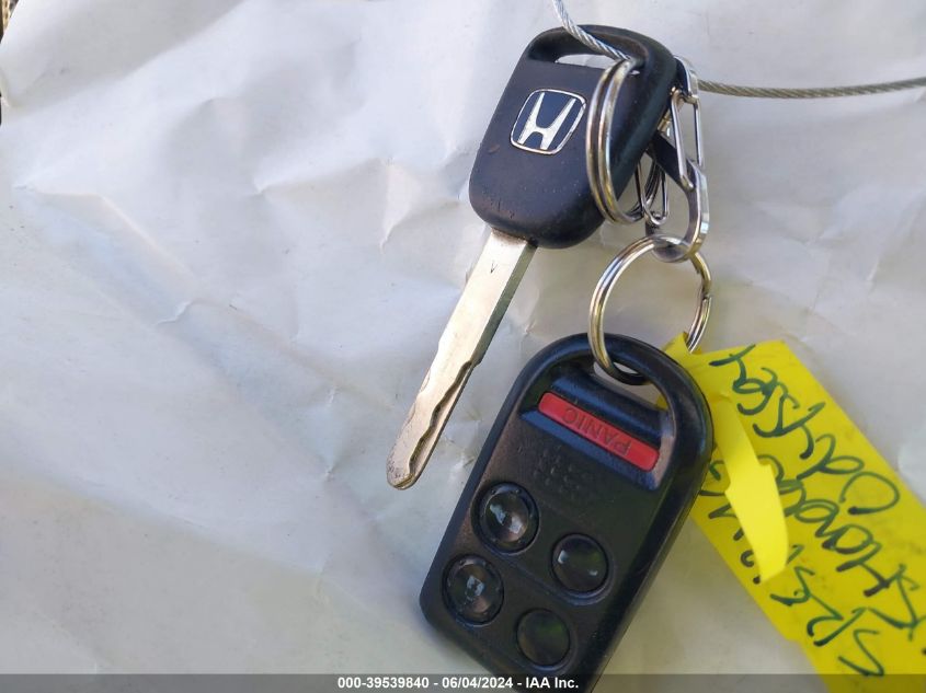 2005 Honda Odyssey Ex-L VIN: 5FNRL38625B001104 Lot: 39539840