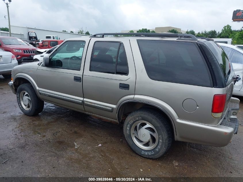 2001 Chevrolet Blazer Lt VIN: 1GNDT13WX1K195164 Lot: 39539846