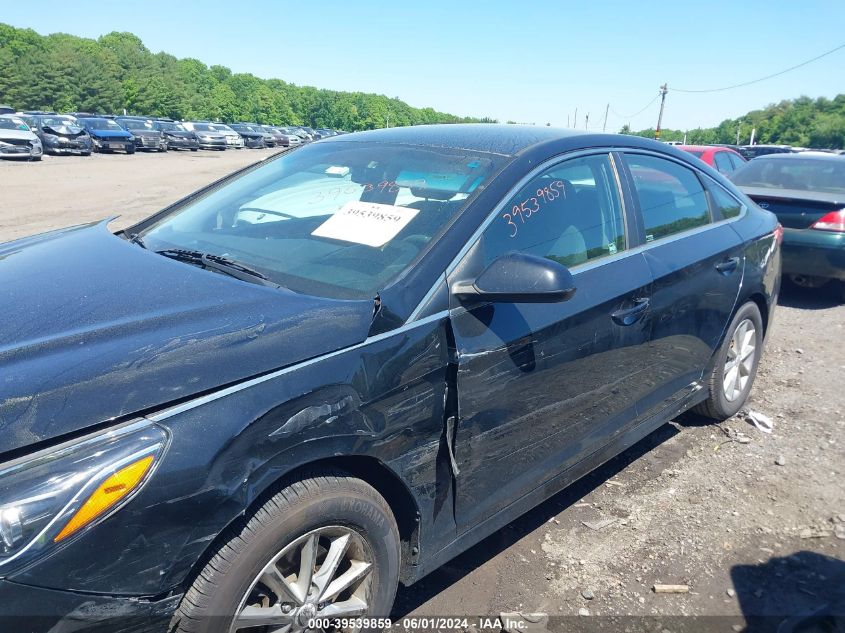 2018 Hyundai Sonata Se VIN: 5NPE24AF3JH618637 Lot: 39539859