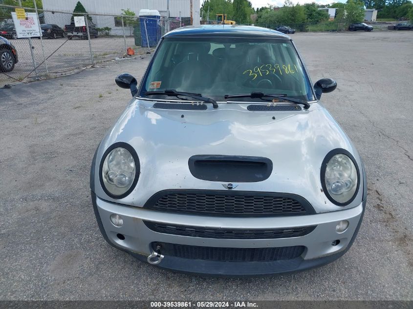 2006 Mini Cooper S VIN: WMWRE33526TN29536 Lot: 39539861