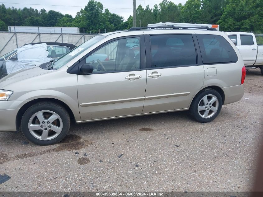 2002 Mazda Mpv Es/Lx VIN: JM3LW28J420300395 Lot: 39539864