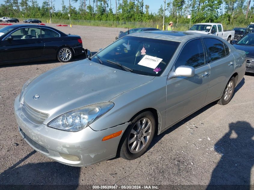 2003 Lexus Es 300 VIN: JTHBF30G536006222 Lot: 39539867