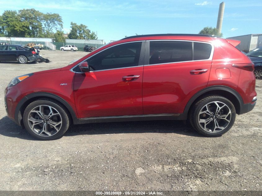 2020 Kia Sportage Sx Turbo VIN: KNDPRCA67L7765856 Lot: 39539869