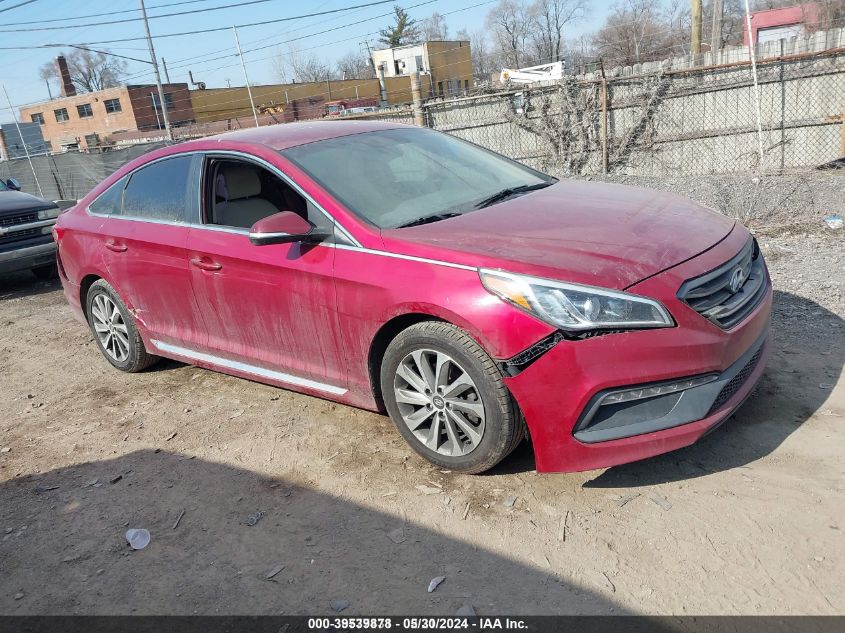 2015 Hyundai Sonata Sport VIN: 5NPE34AF2FH124483 Lot: 39539878