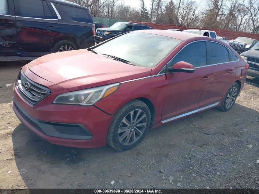 2015 Hyundai Sonata Sport VIN: 5NPE34AF2FH124483 Lot: 39539878