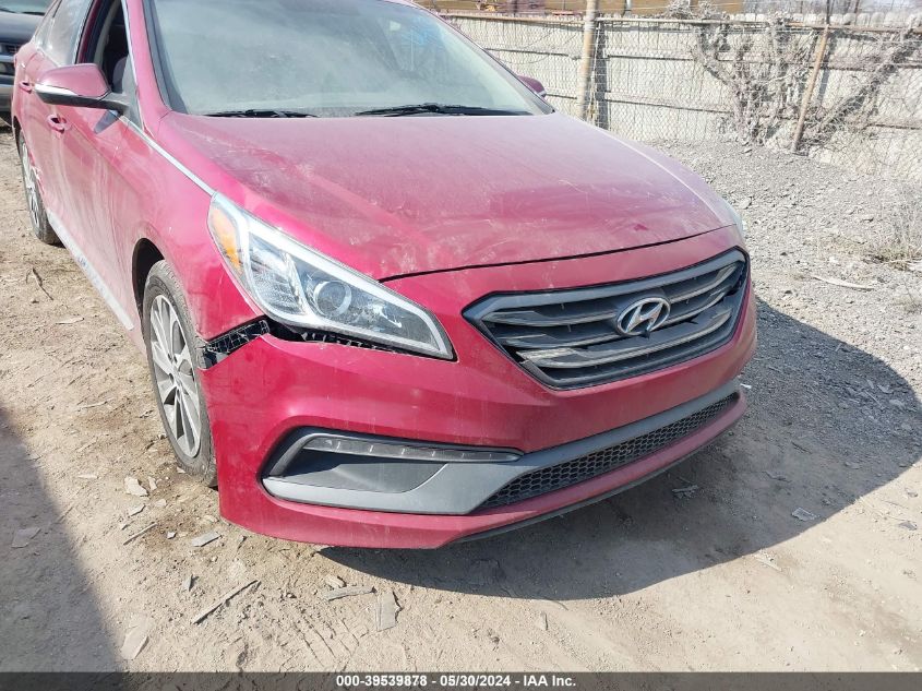 2015 HYUNDAI SONATA SPORT - 5NPE34AF2FH124483