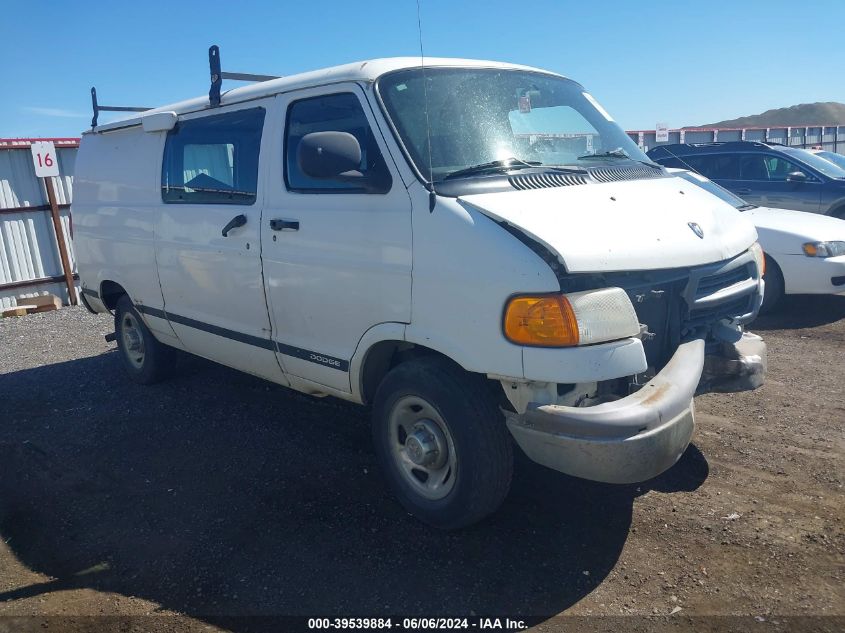 2000 Dodge Ram Van 2500 Conversion VIN: 2B7JB21YXYK137195 Lot: 39539884