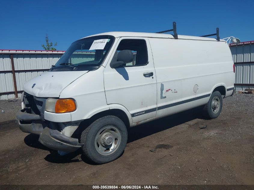 2000 Dodge Ram Van 2500 Conversion VIN: 2B7JB21YXYK137195 Lot: 39539884