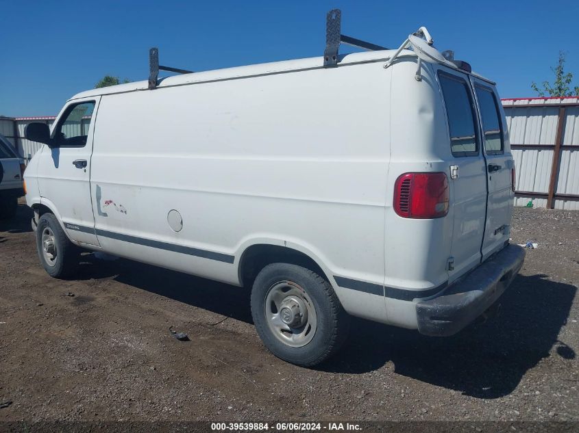 2000 Dodge Ram Van 2500 Conversion VIN: 2B7JB21YXYK137195 Lot: 39539884