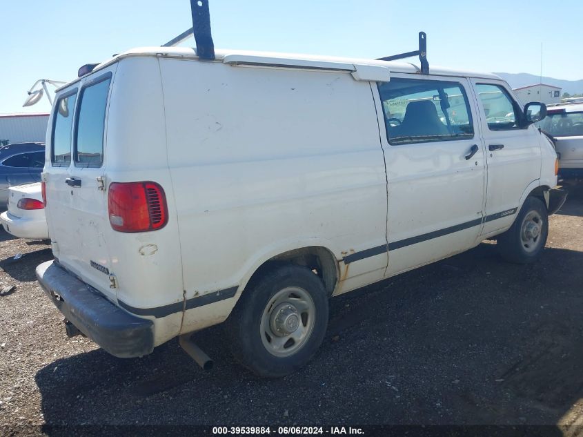 2000 Dodge Ram Van 2500 Conversion VIN: 2B7JB21YXYK137195 Lot: 39539884