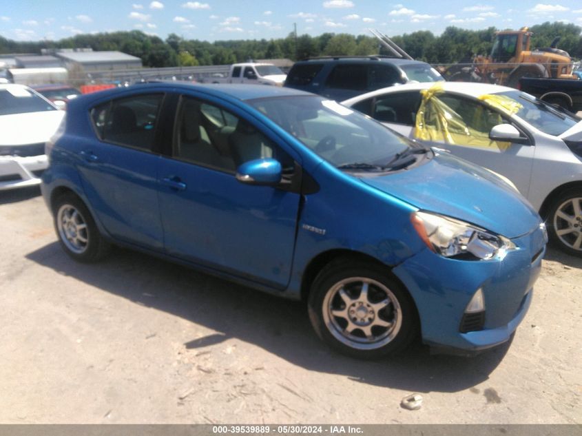 2012 Toyota Prius C One VIN: JTDKDTB34C1504703 Lot: 39539889