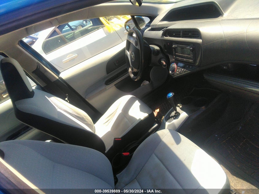 2012 Toyota Prius C One VIN: JTDKDTB34C1504703 Lot: 39539889