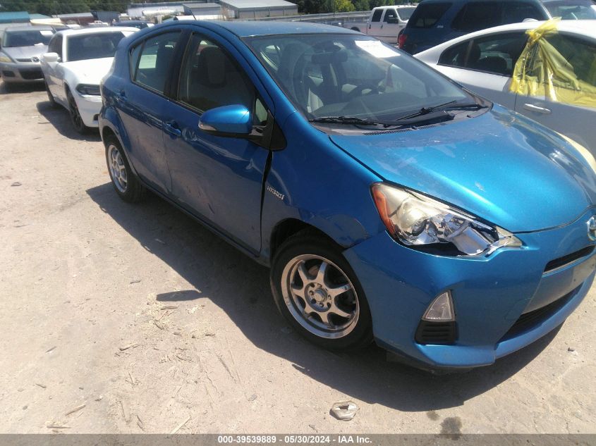 2012 Toyota Prius C One VIN: JTDKDTB34C1504703 Lot: 39539889