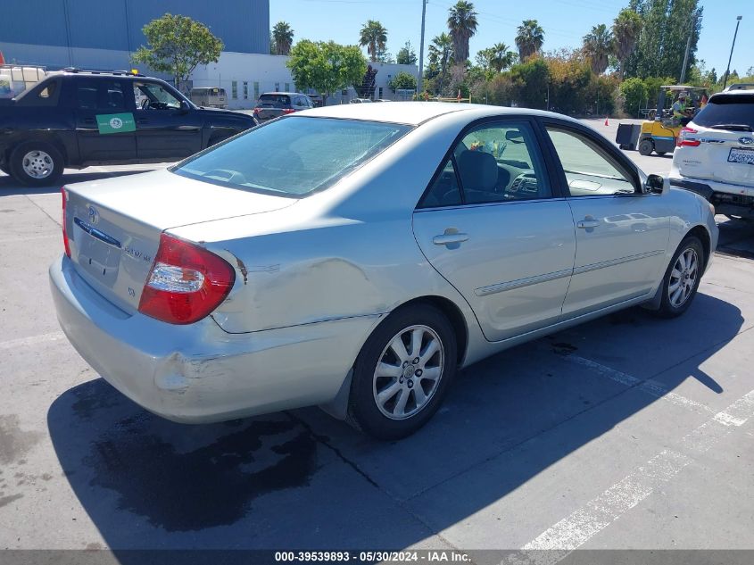 2003 Toyota Camry Xle V6 VIN: JTDBF30K430149767 Lot: 39539893