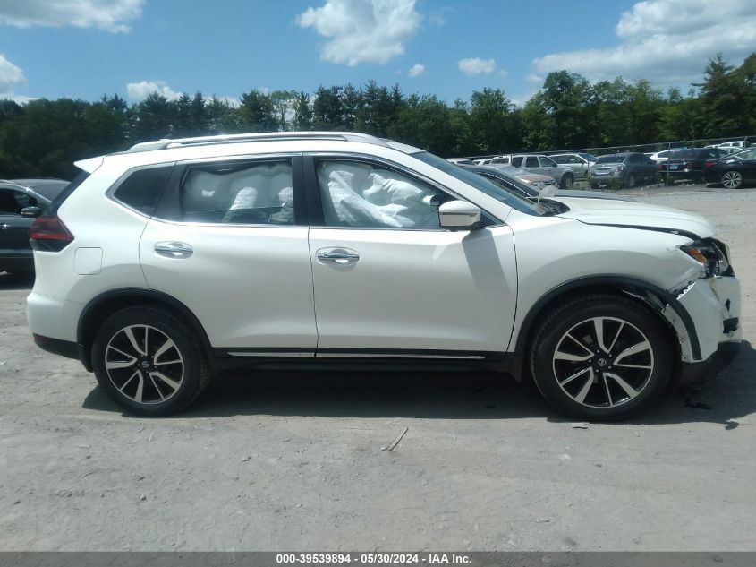 2019 Nissan Rogue Sl VIN: 5N1AT2MV7KC702312 Lot: 39539894