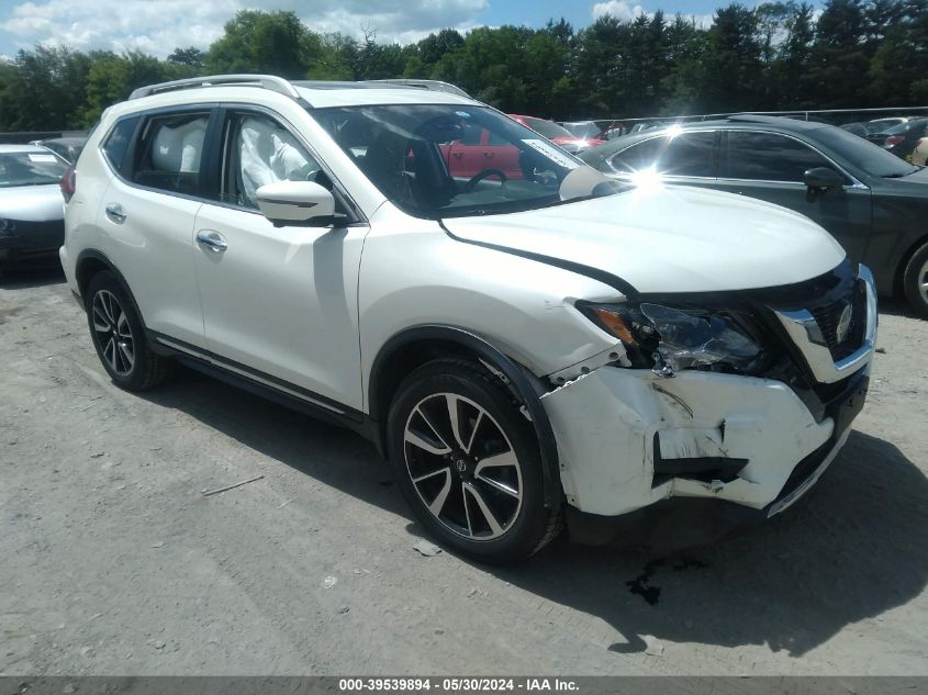 2019 Nissan Rogue Sl VIN: 5N1AT2MV7KC702312 Lot: 39539894