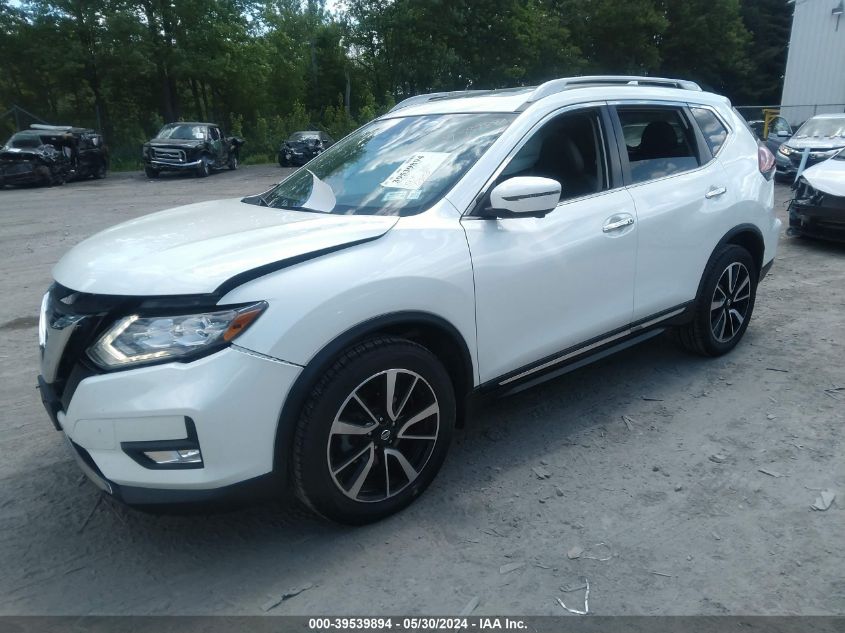 2019 Nissan Rogue Sl VIN: 5N1AT2MV7KC702312 Lot: 39539894