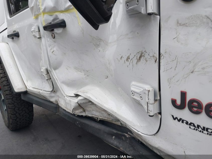 2020 Jeep Wrangler Unlimited Rubicon 4X4 VIN: 1C4HJXFG4LW311719 Lot: 39539904