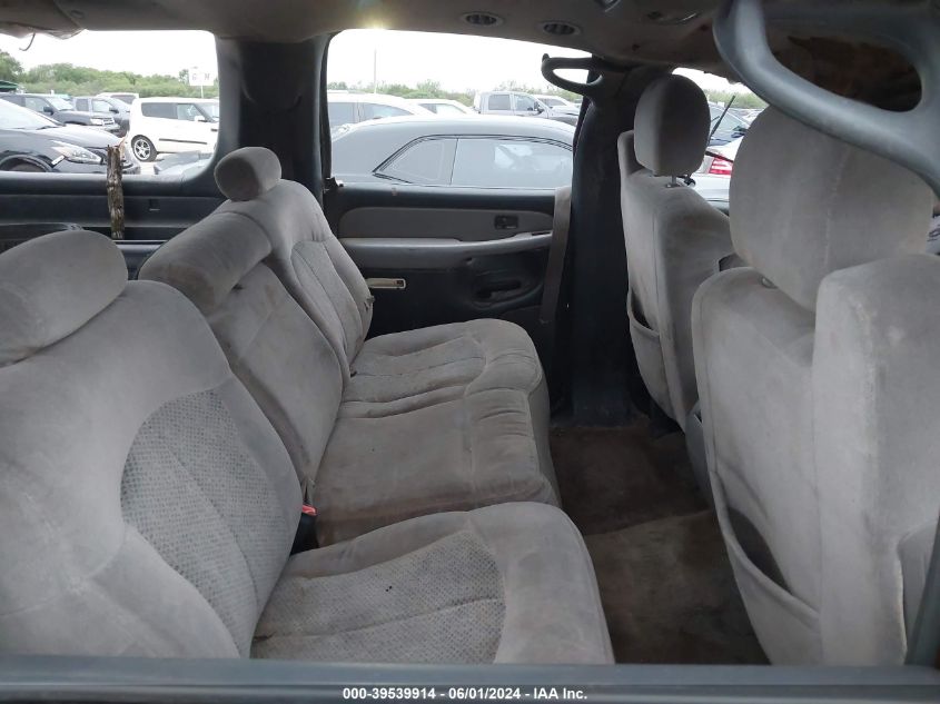 2001 Chevrolet Suburban 1500 Ls VIN: 3GNEC16T61G107661 Lot: 39539914