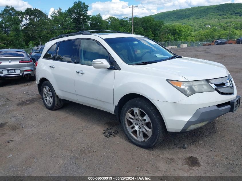 2009 Acura Mdx Technology Package VIN: 2HNYD28459H509398 Lot: 39539919