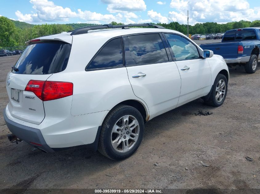 2009 Acura Mdx Technology Package VIN: 2HNYD28459H509398 Lot: 39539919