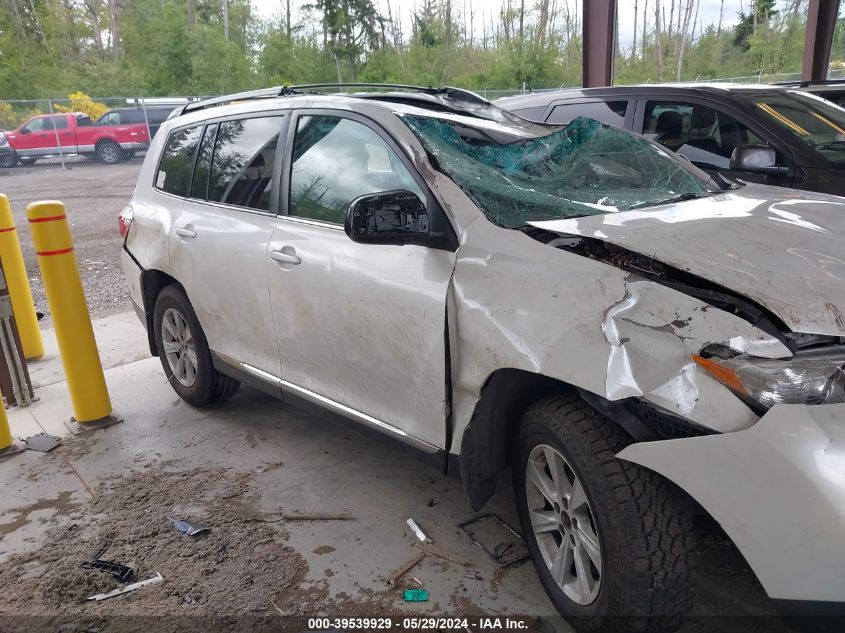 2012 Toyota Highlander Se V6 VIN: 5TDBK3EH7CS114825 Lot: 39539929