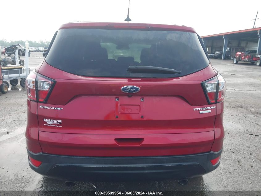 2018 Ford Escape Titanium VIN: 1FMCU0J95JUC33070 Lot: 39539954