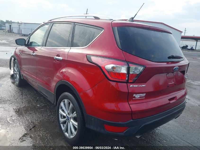 2018 Ford Escape Titanium VIN: 1FMCU0J95JUC33070 Lot: 39539954