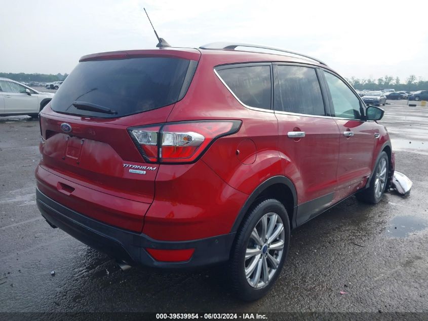 2018 Ford Escape Titanium VIN: 1FMCU0J95JUC33070 Lot: 39539954