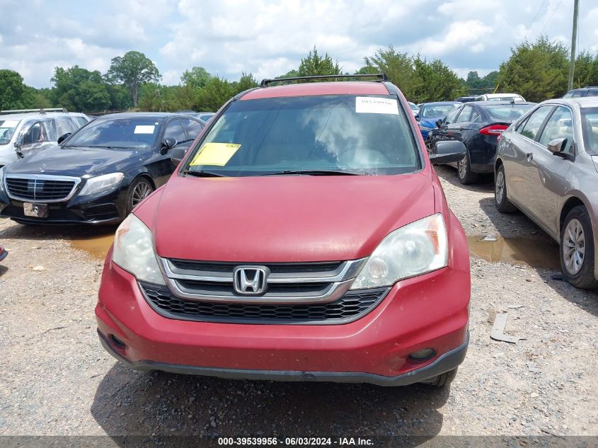 2010 Honda Cr-V Lx VIN: 5J6RE3H3XAL047278 Lot: 39539956