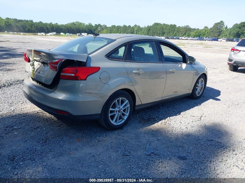 2016 Ford Focus Se VIN: 1FADP3F24GL266689 Lot: 39539957