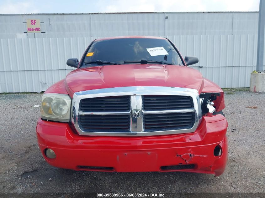 2006 Dodge Dakota Slt VIN: 1D7HW48K46S593041 Lot: 39539966