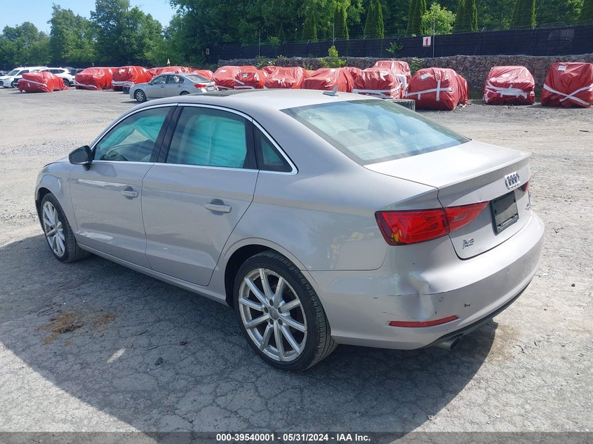 2015 Audi A3 2.0T Premium VIN: WAUEFGFF3F1032496 Lot: 39540001