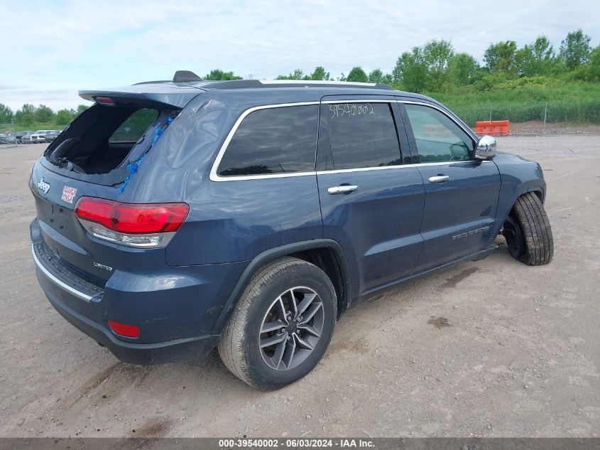 2021 Jeep Grand Cherokee Limited 4X4 VIN: 1C4RJFBG5MC513590 Lot: 39540002