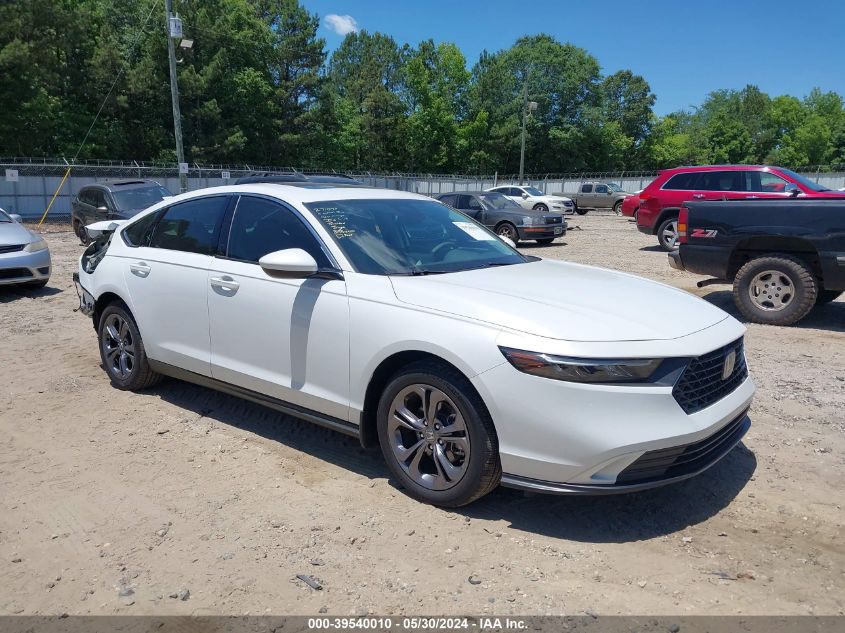 VIN 1HGCY1F30PA027525 2023 Honda Accord, EX no.1