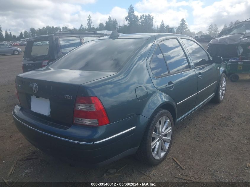 2004 Volkswagen Jetta Gls Tdi VIN: 3VWSR69MX4M052307 Lot: 39540012